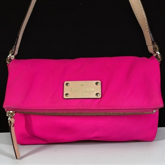 kate spade Handbags - Kate Spade Kennedy Park Aleah Nylon Foldover Crossbody